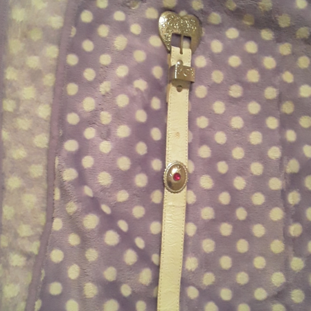 A country cowgirl belt made in 1985